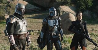 A scene from "The Mandalorian" season 2, episode 6 on Disney Plus