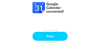 Google Calendar Connected