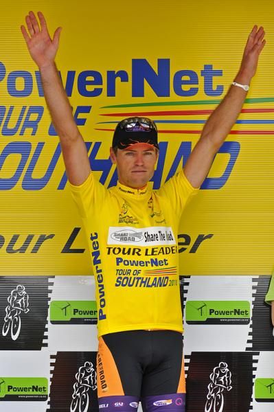 Jeremy Yates of Share the Road remains in yellow