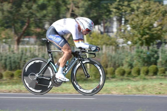 Tony Martin (Germany) powers to his third straight time trial world championship