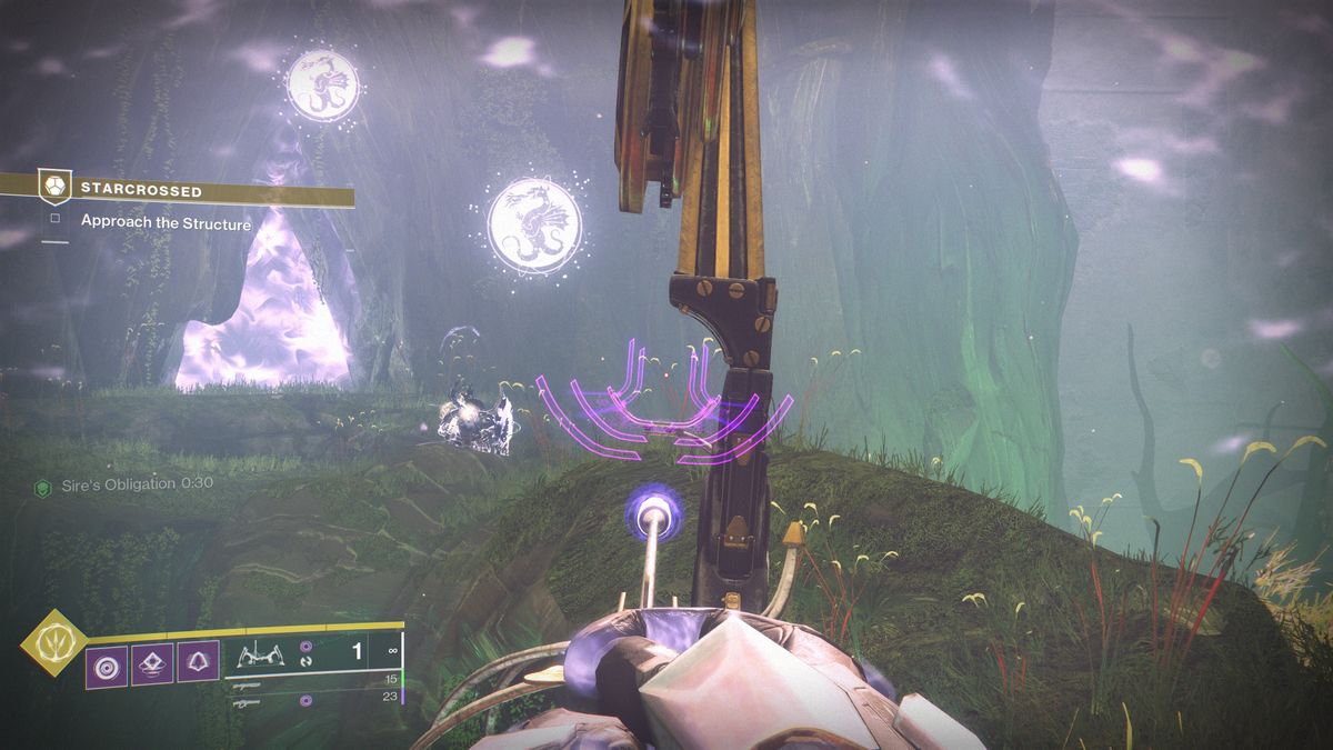 Destiny 2 Wish-Keeper - Obdurate Phalanx and symbols