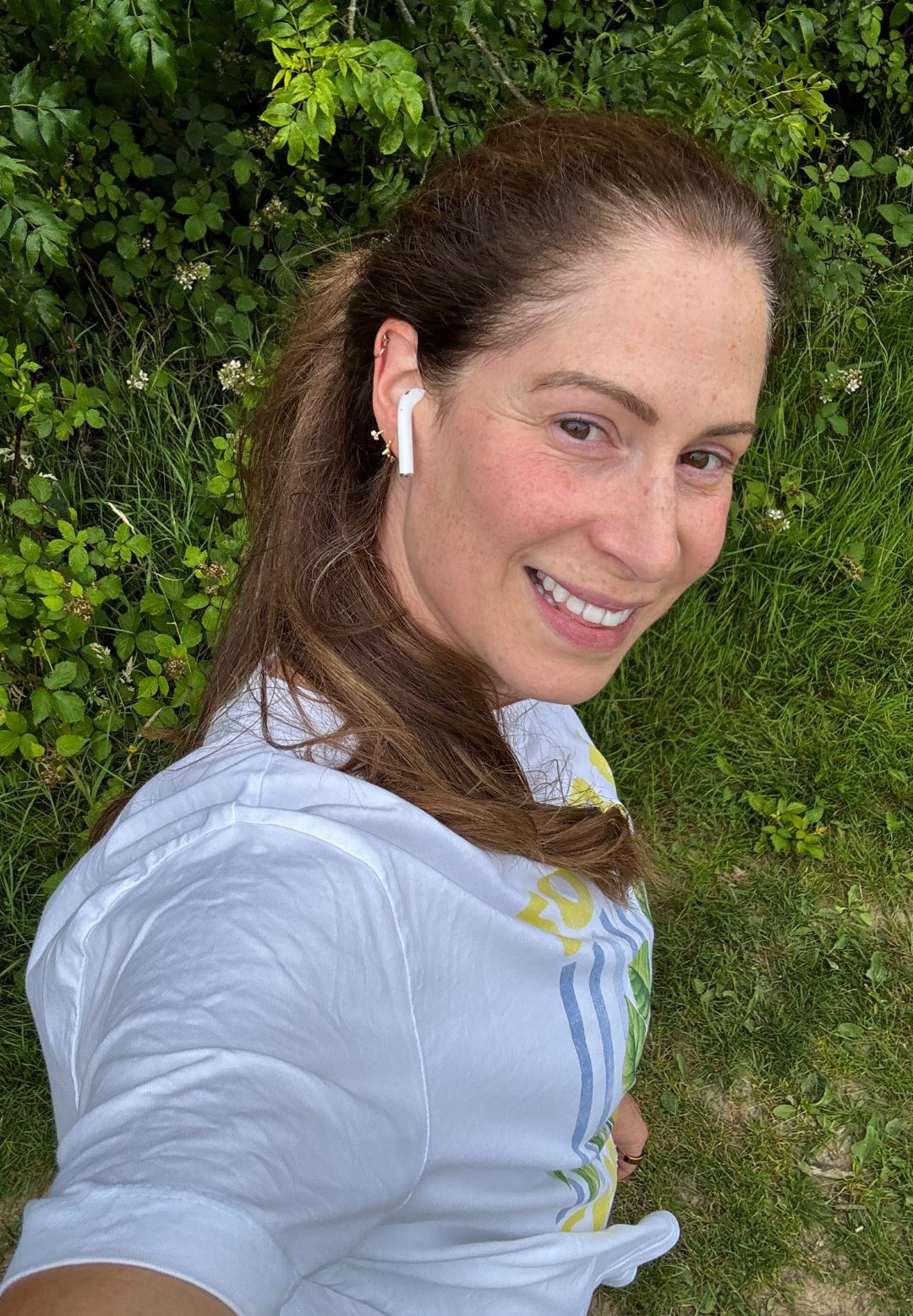 Health writer Anna Bartter during her jeffing challenge