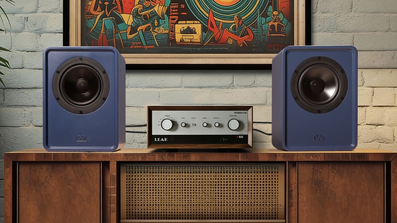 Two hi-fi greats just announced cool, curved new stereo speakers — one's passive, one's active, take your pick