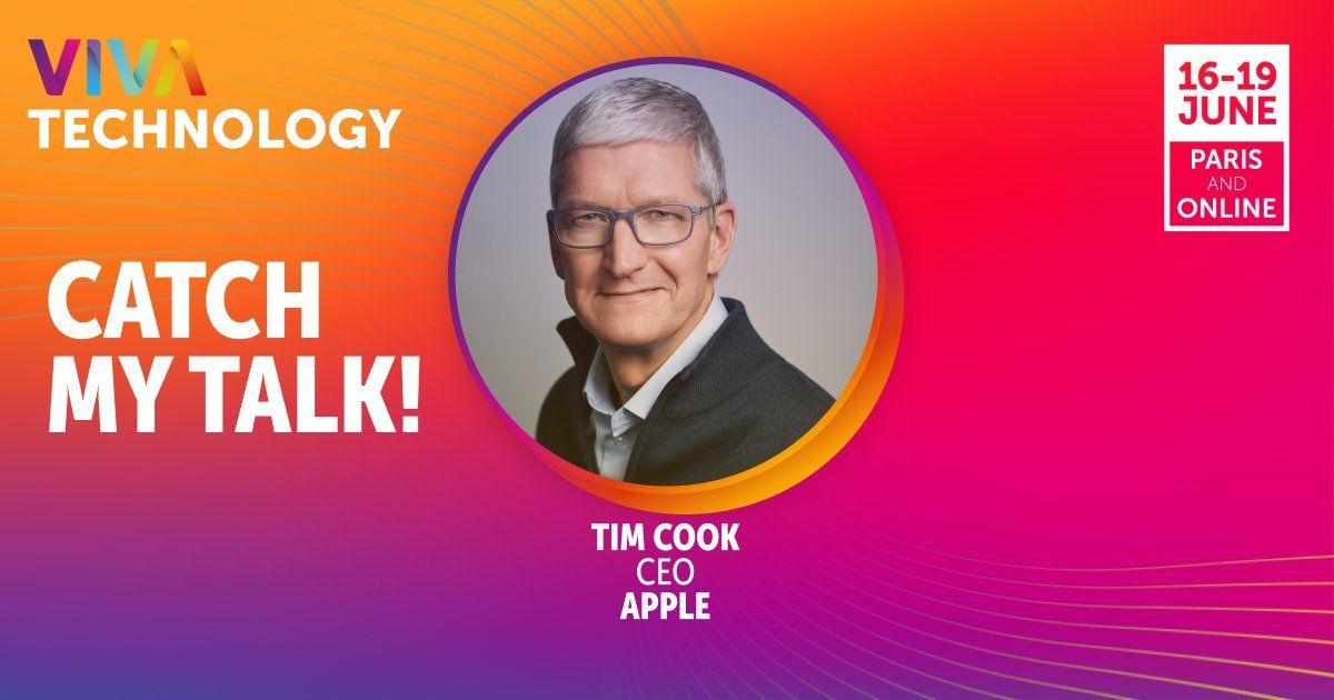 Tim Cook Viva Tech