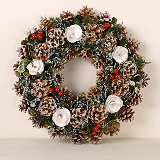 Amazon Christmas decorations wreath cut out