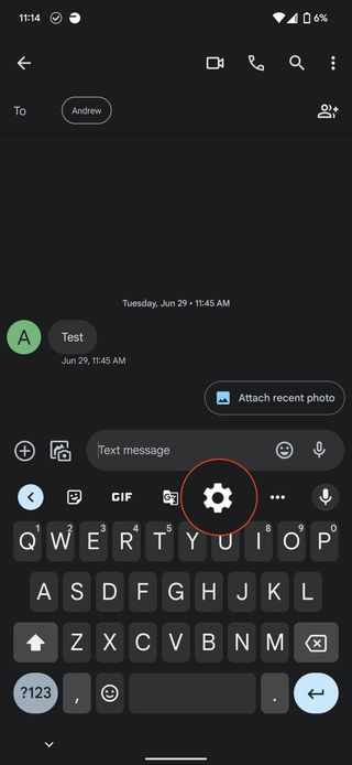 Turn On Assistant Voice Typing
