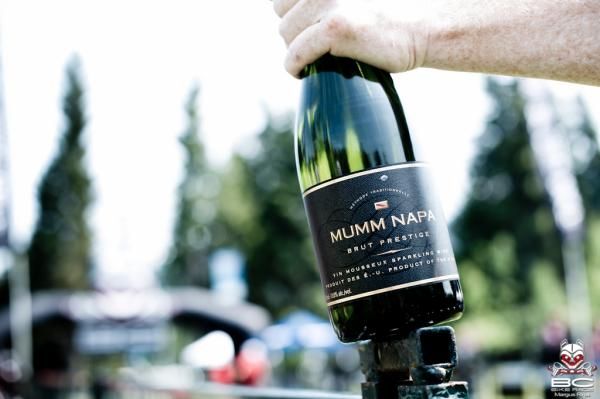 14. Celebrate a week of hard work for racers, crew and staff.
