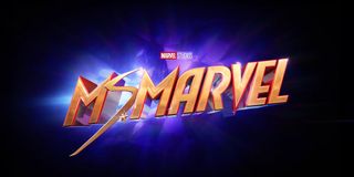 The Ms. Marvel title card