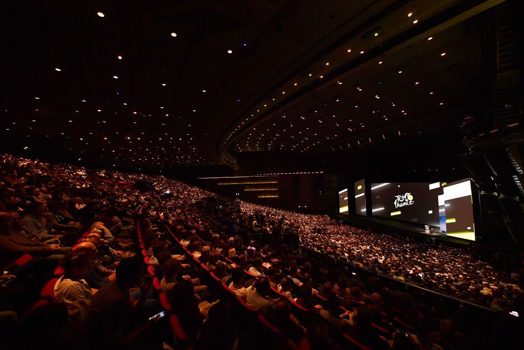 A full house in the Palais des Congres