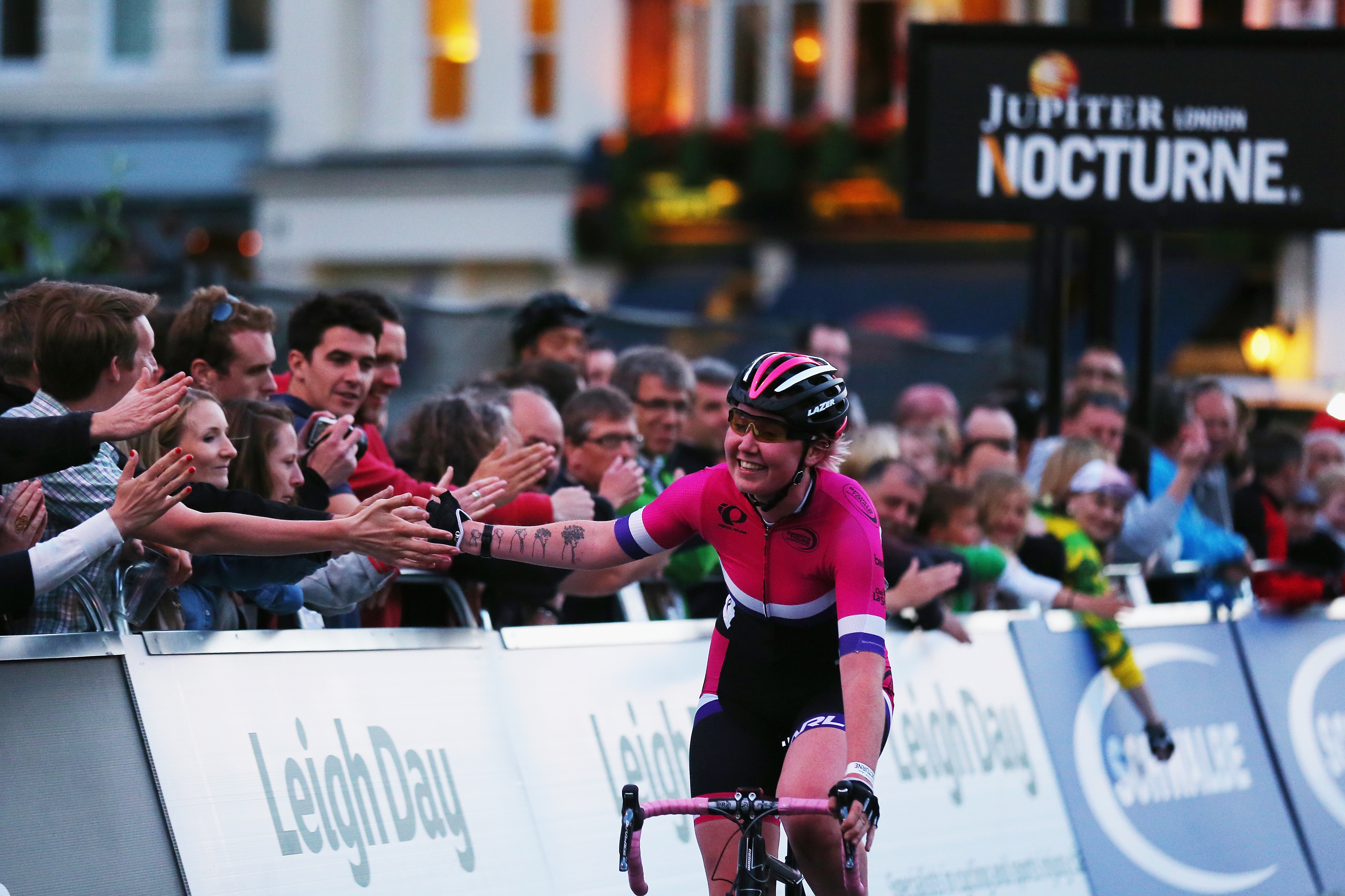 Riders at the London Nocturne event