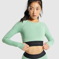 Vision Long Sleeve Crop Top: was £30, now £12 (60%) at Gymshark
