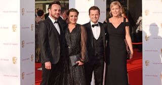 Ant and Dec and wives Lisa and Ali