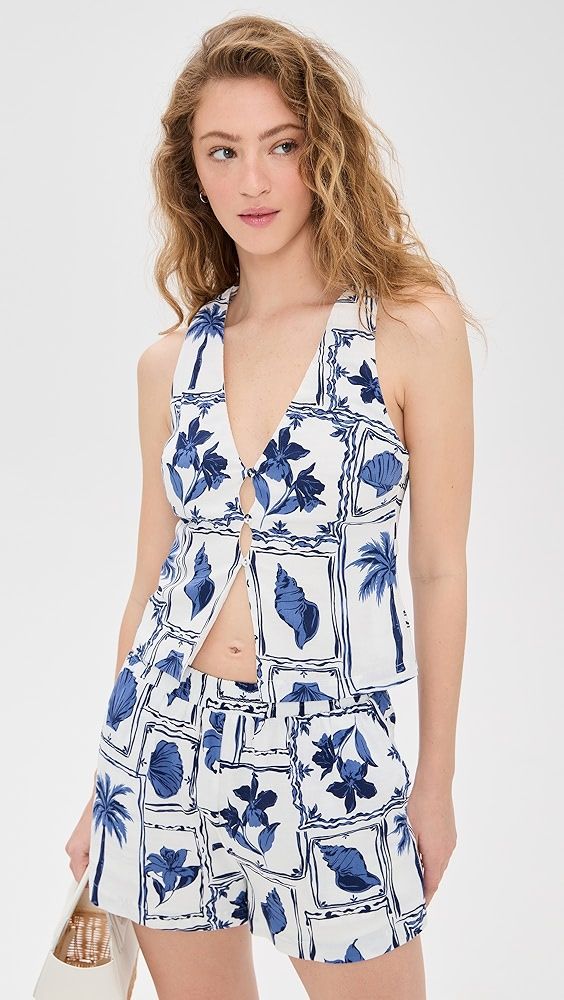 Minkpink Sylvie Keyhole Top