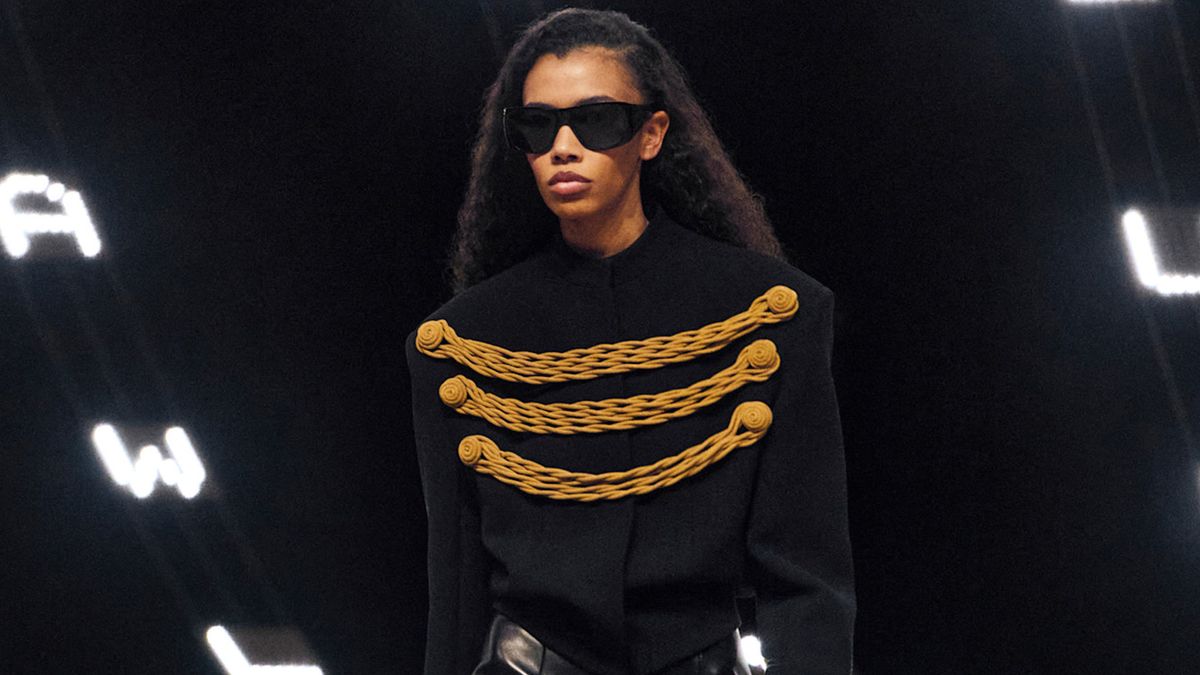 Fashion People Are Wearing Military Jackets Again—Here's the Runway Moment That Explains It