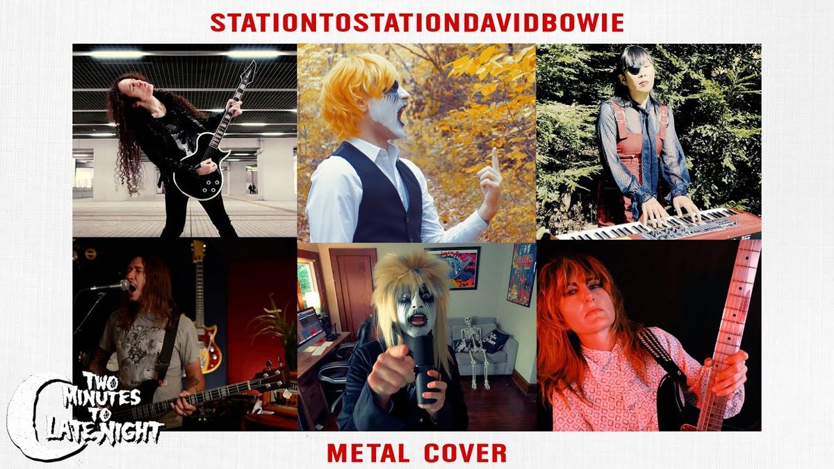 Listen to this doomy AF metal version of David Bowie's Station To Station, featuring Marty Friedman and more
