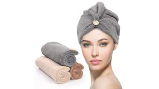 Microfiber hair towel