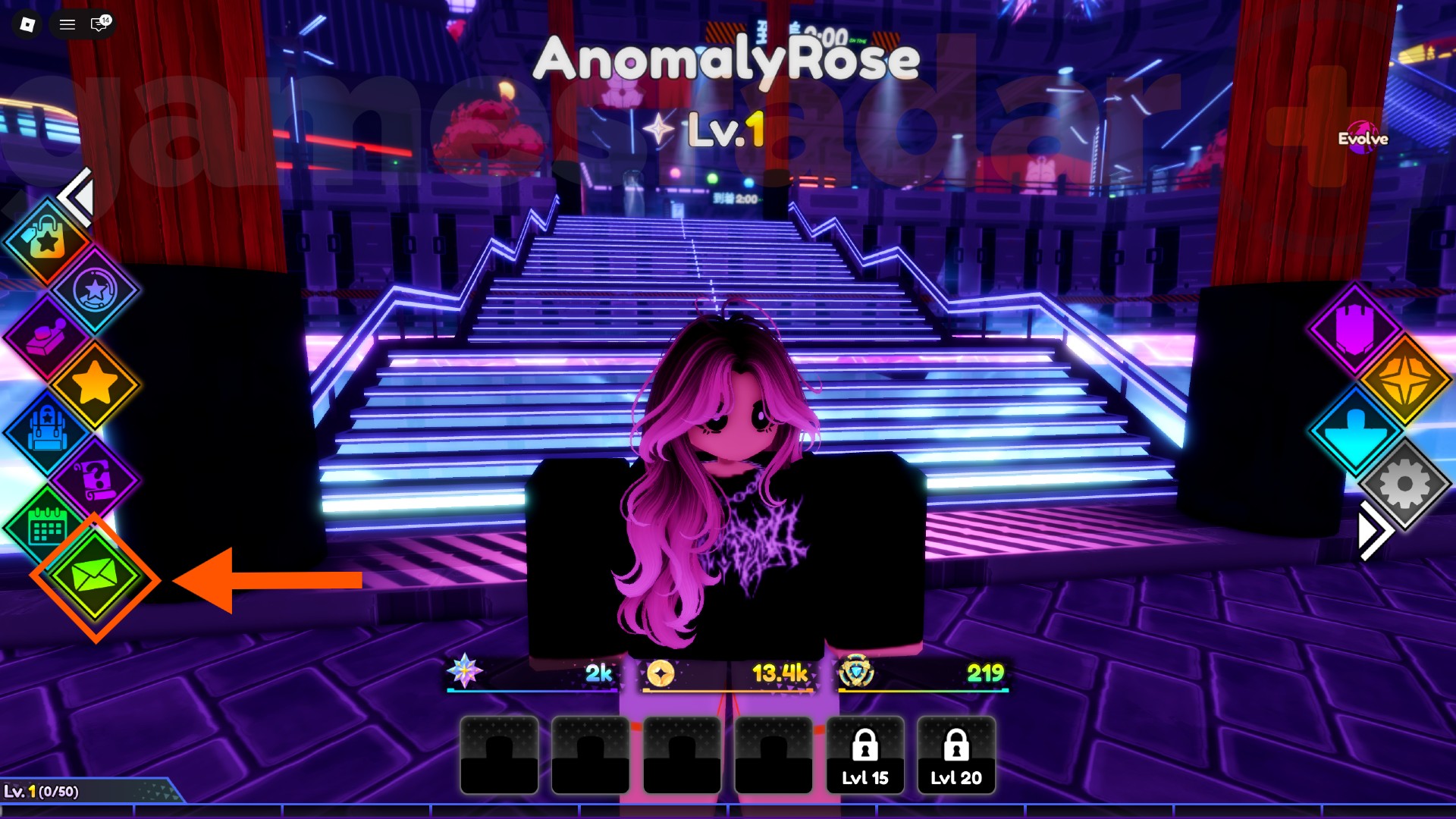 An arrow points to the News menu button, which leads to the Anime Overload codes redemption page.