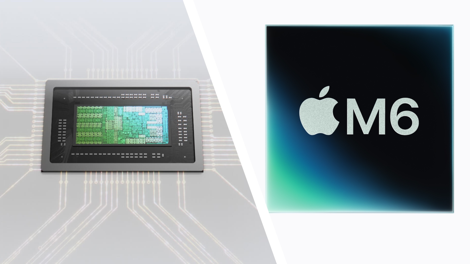 Nvidia RTX Spark and Apple M6 chip icons