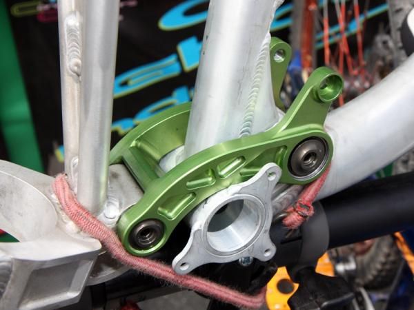 One Ghost also uses CNC construction for the lower link on its new Musashi.