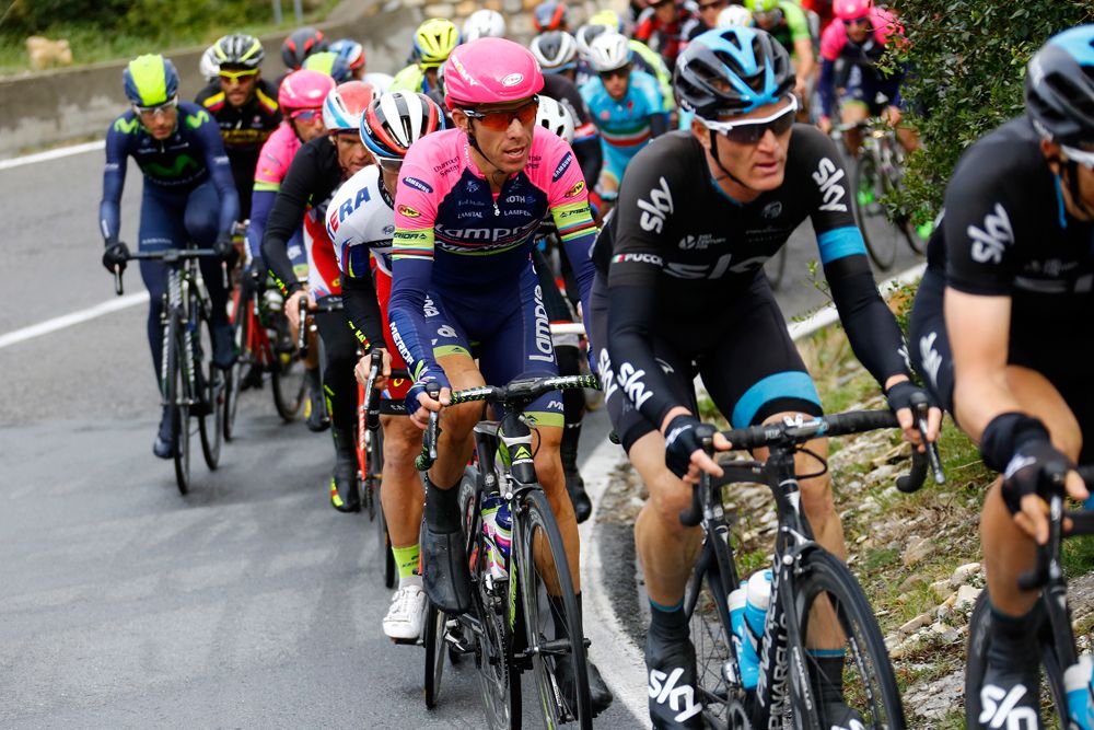 Team Sky went on the attack in the second half of Milan-San Remo