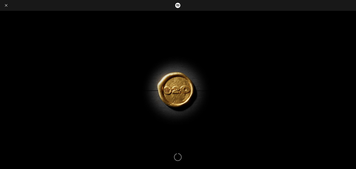 Spotify 20 page during outage 5-12-26