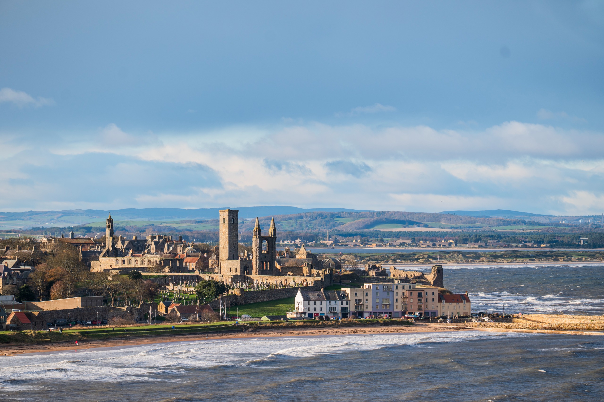 St Andrews aerial view