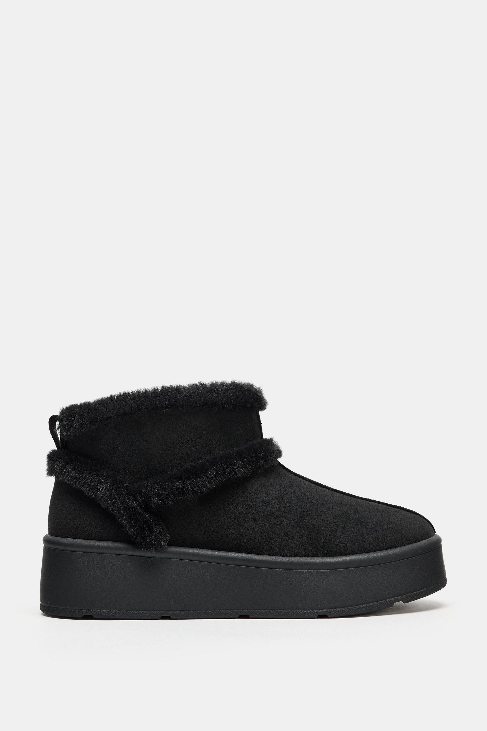 Faux Fur Soft Ankle Boots