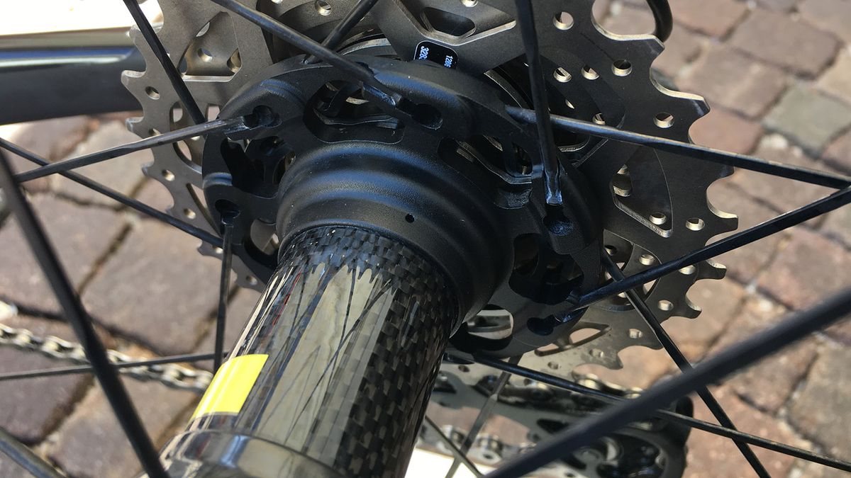 Campagnolo Bora Ultra wheels feature carbon rims and hubs