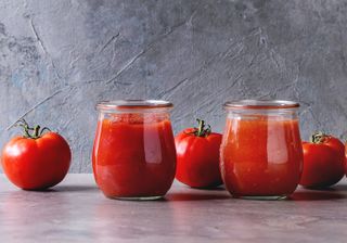 Homemade tomato ketchup