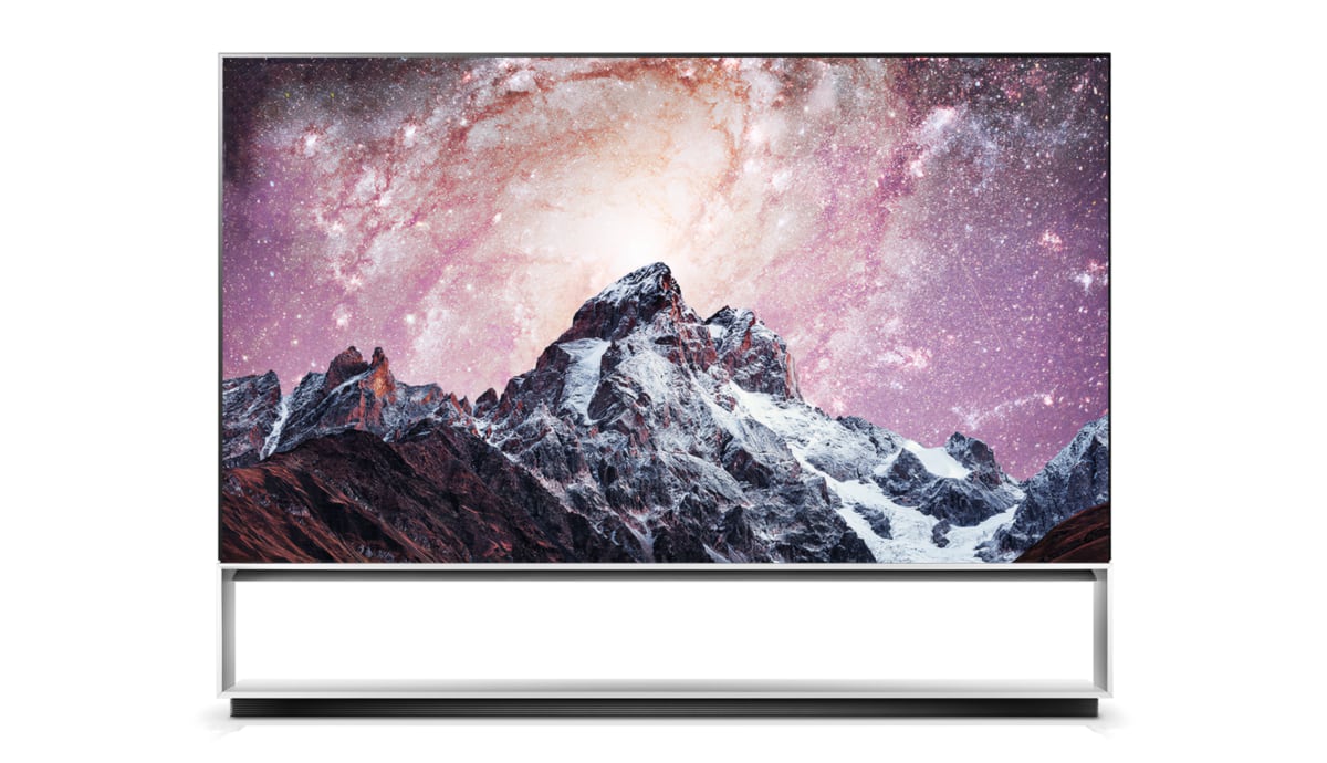 LG Z2 OLED on white background.