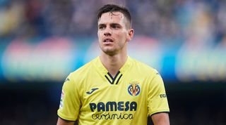 Giovani Lo Celso in action for Villarreal.