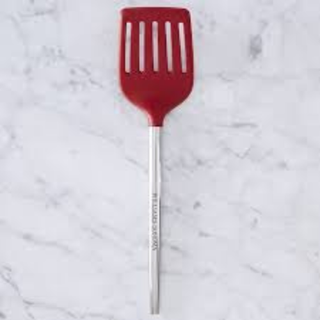 Williams Sonoma Stainless-Steel Silicone Slotted Turner