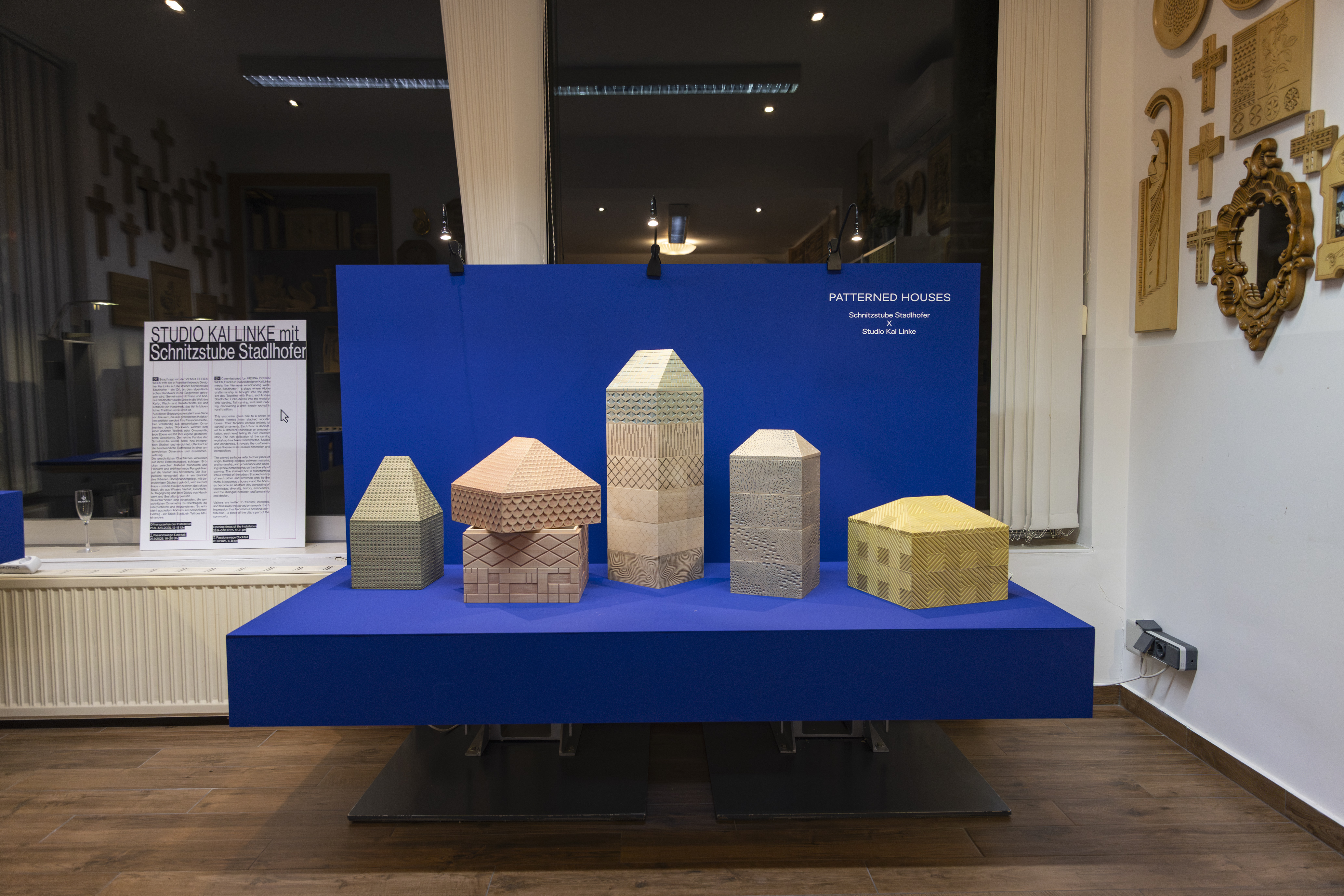 Wooden objects at Vienna Design Week