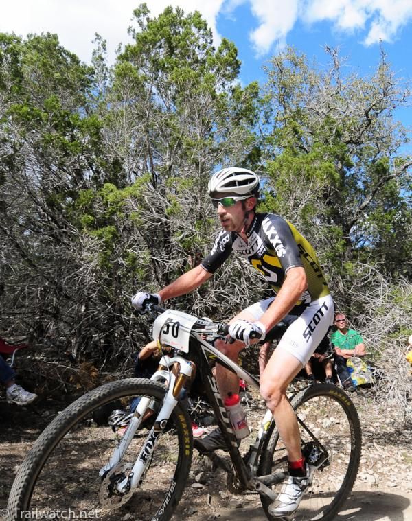 Derek Zanstra (3Rox Racing) in fourth position on lap two