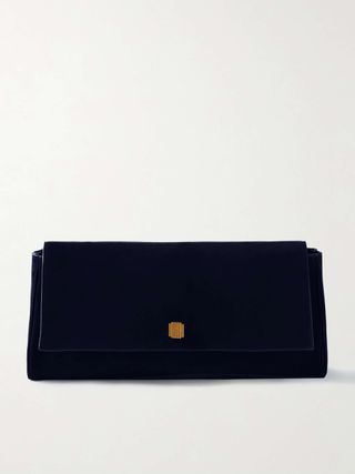 Audrey Suede Clutch