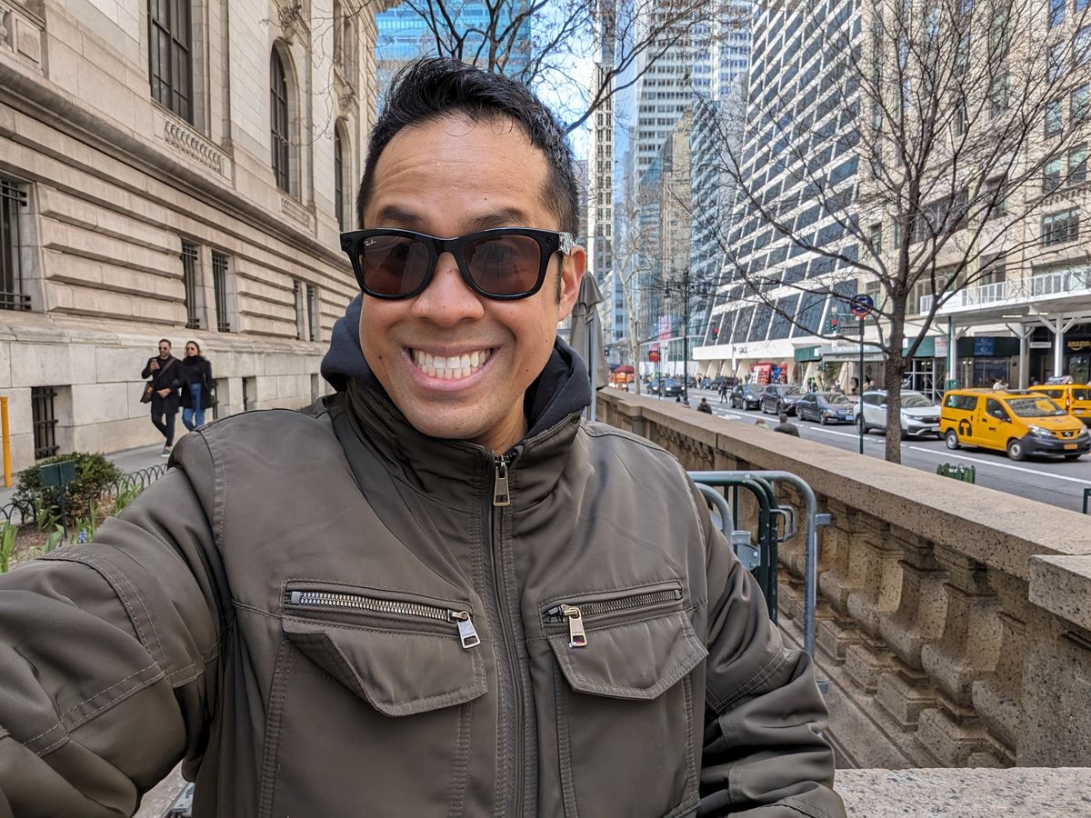 Google Pixel 8 Pro Selfie Sample.