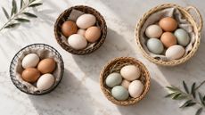 Eggs in four baskets