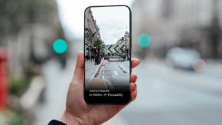 5G technology for augmented reality on phone