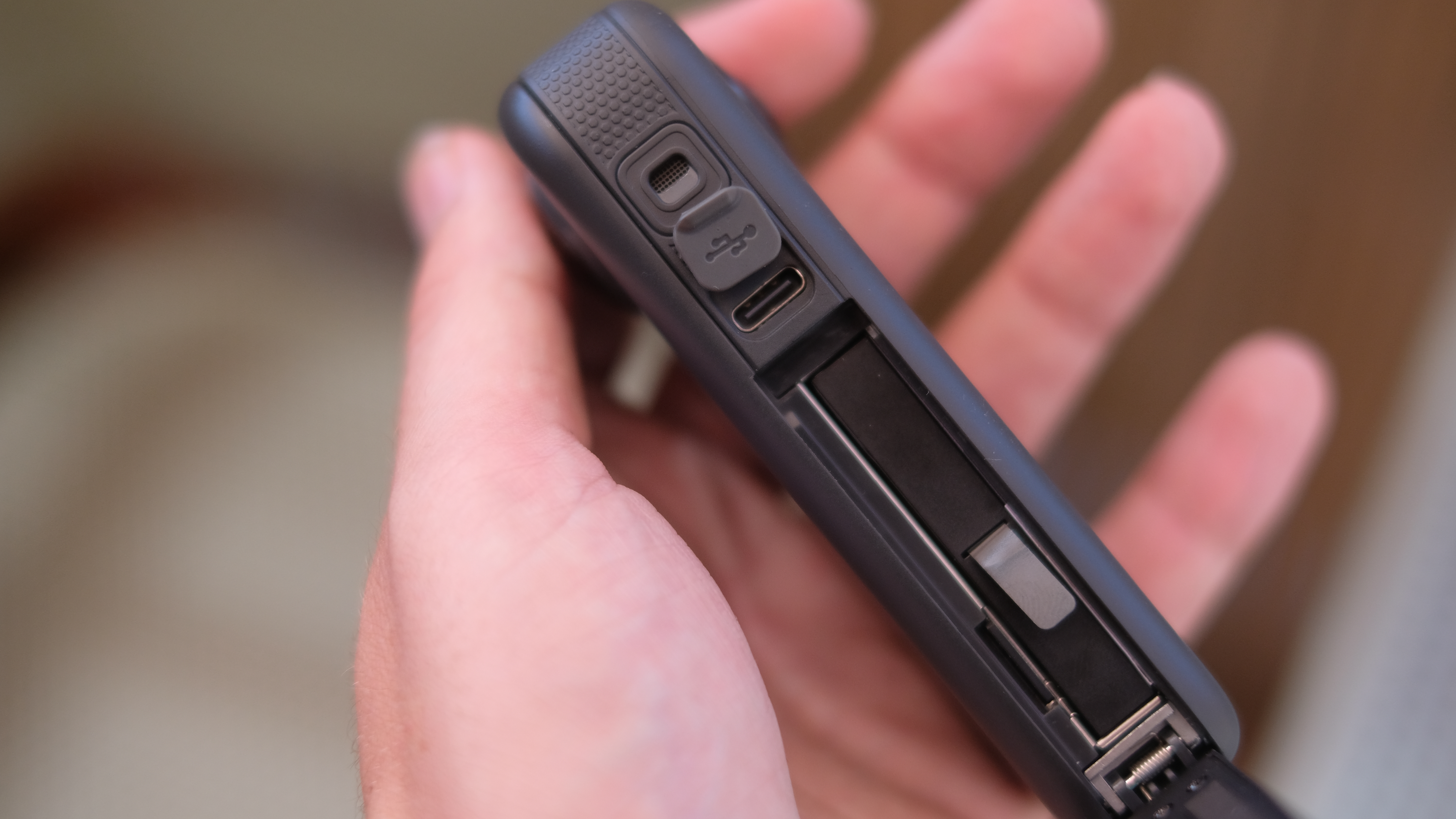 A photograph of the Akaso 360 action camera