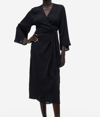 Jacquard-weave Wrap Dress, $39 (£30) | H&amp;M