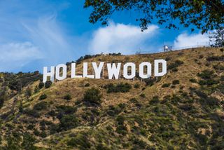 Photo taken from the Hollywood hills, Los Angeles California on April 17, 2017