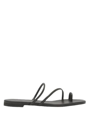 Reformation, Ludo Toe Ring Strappy Slide Sandal