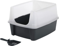 Iris Ohyama, Cat Litter Tray with High Sides RRP: £27.99 | Now: £19.99 | Save: £8.00 (29%)