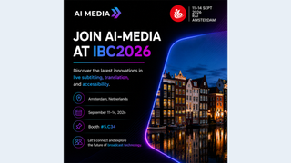 AI-Media graphic for IBC presence