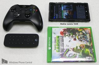 Xbox One Media Remote controller Plants vs Zombies Garden Warfare Lumia 1520