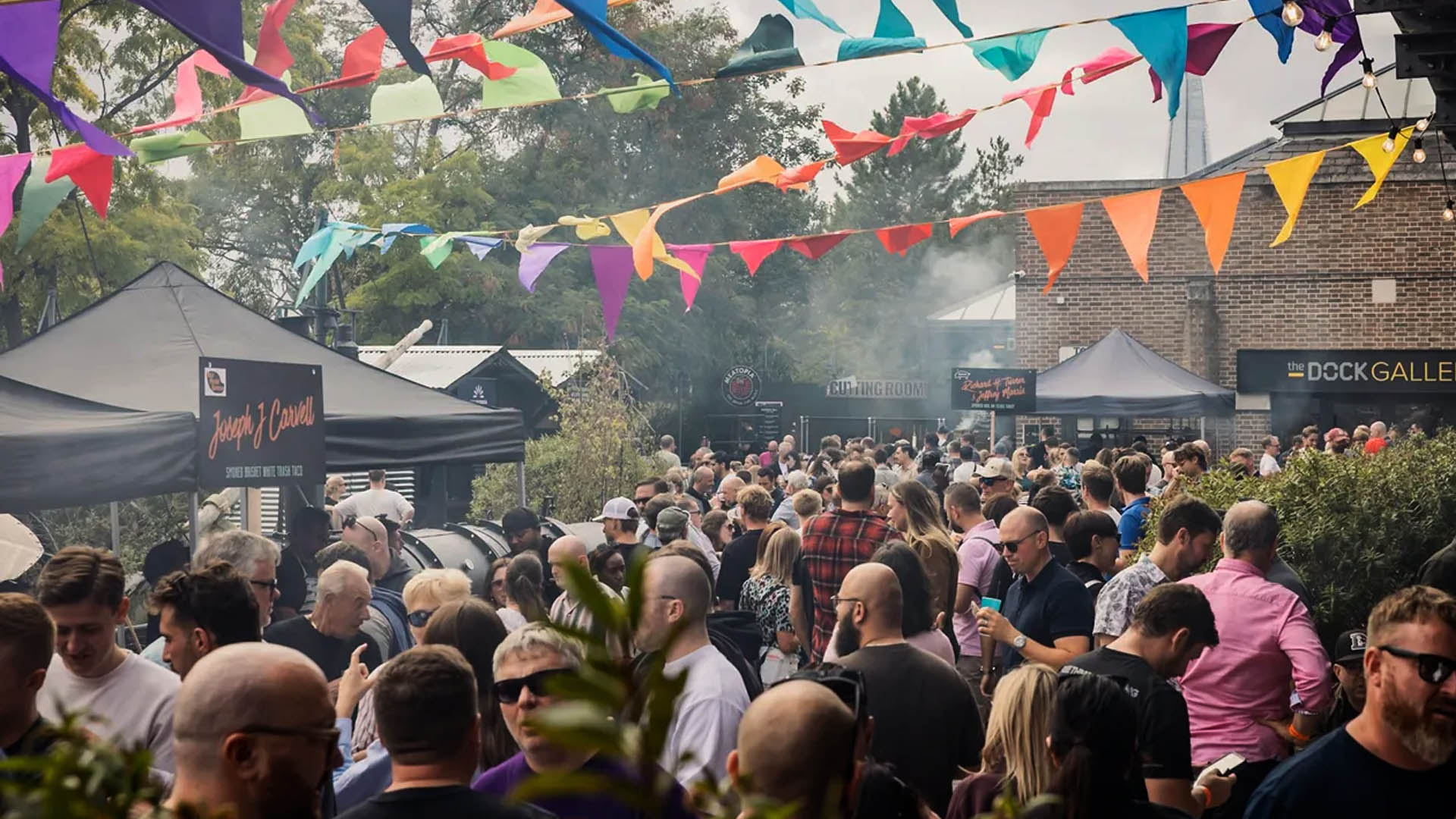 A photo of the Meatopia festival.