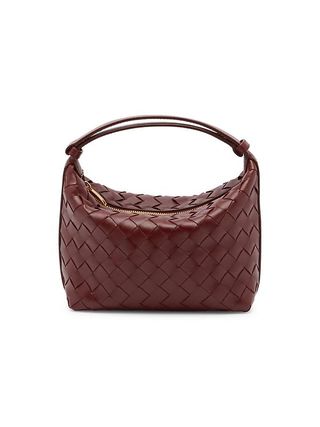 Bottega Veneta, Mini Wallace Leather Top-Handle Bag