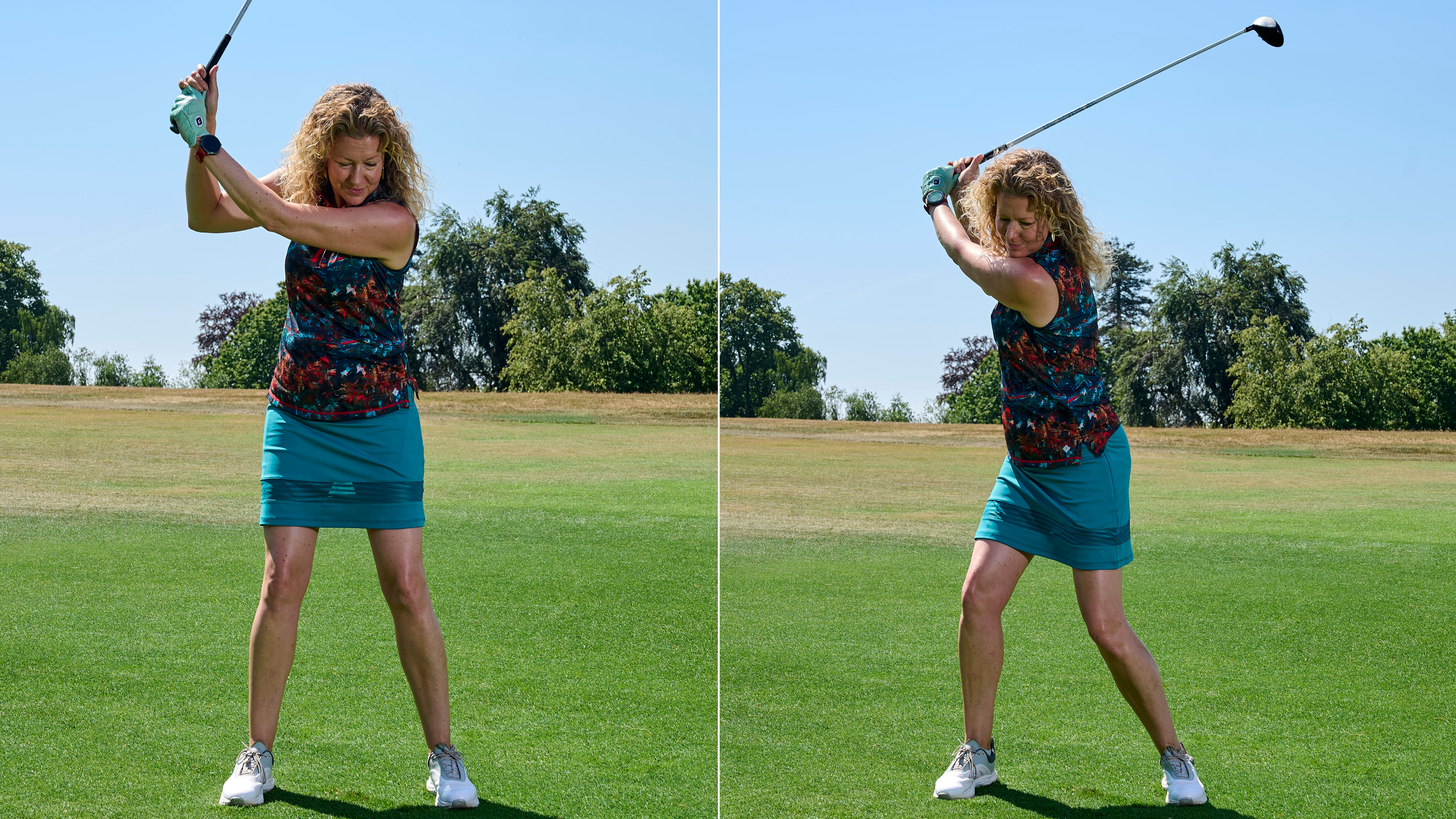 Turn for a good backswing when using a fairway wood