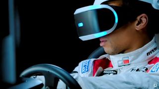 Gran Turismo racing in VR