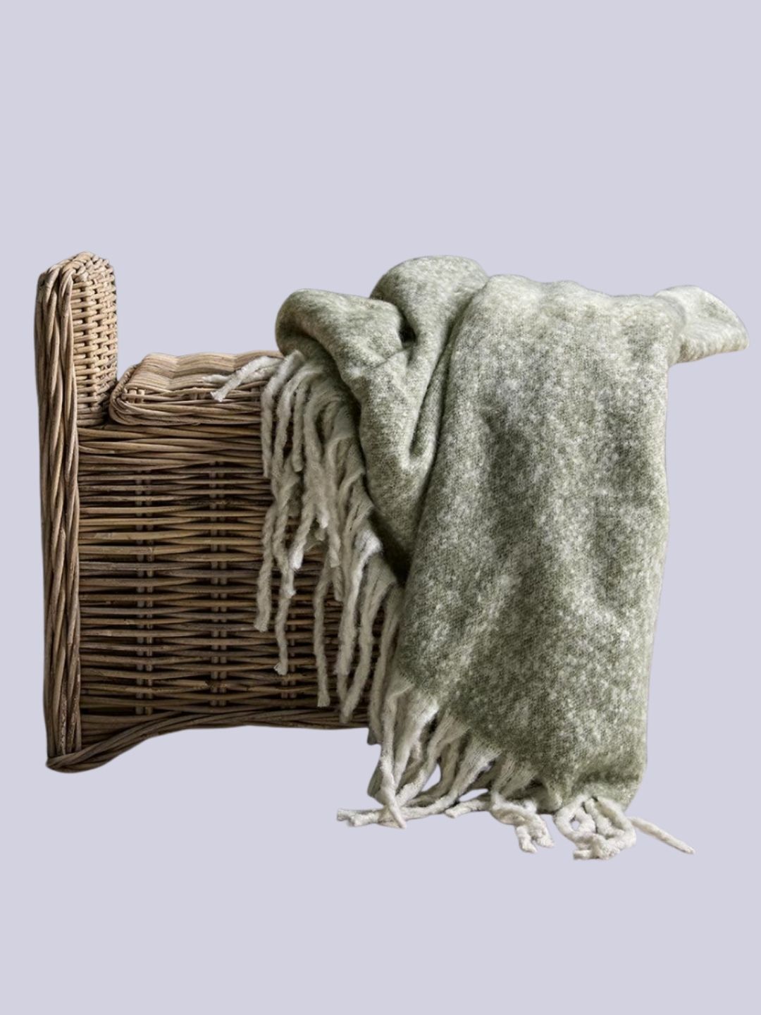 Cox &amp;amp; Cox, Cosy Doze Throw in Sage
